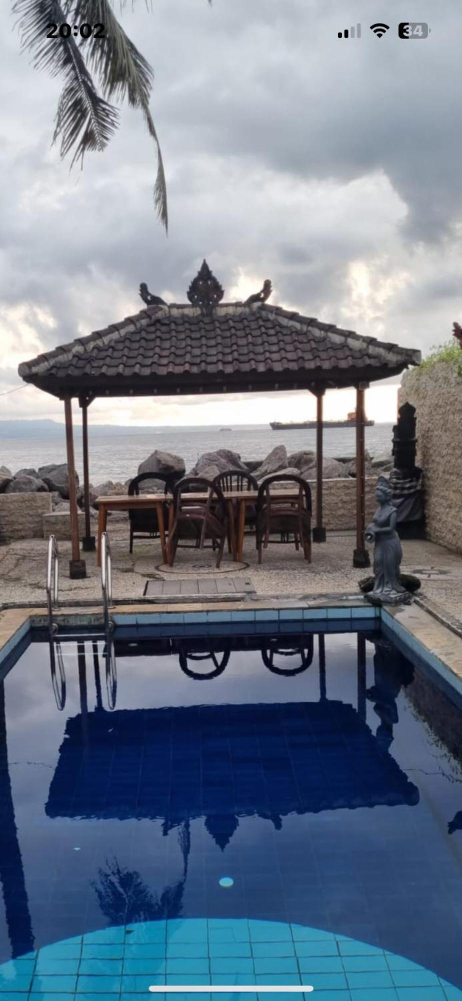 Catra Homestay Beach Apartments Candidasa Kültér fotó
